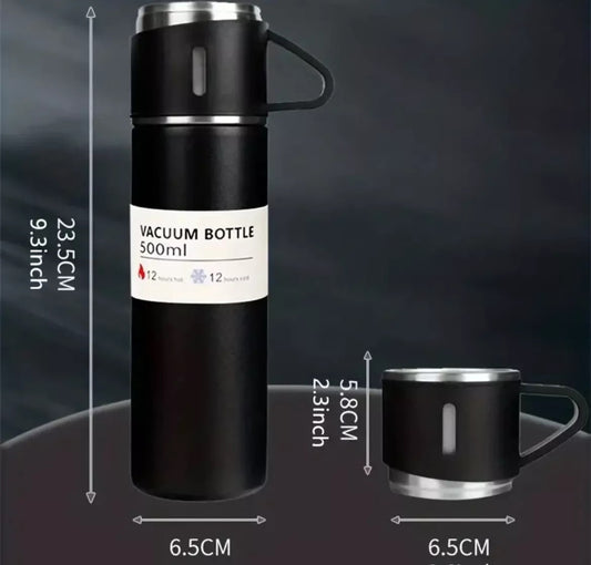 Set Termo Temperatura Acero Inoxidable