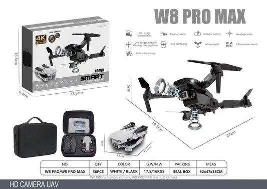Dron Doble Camara 4k Maletin