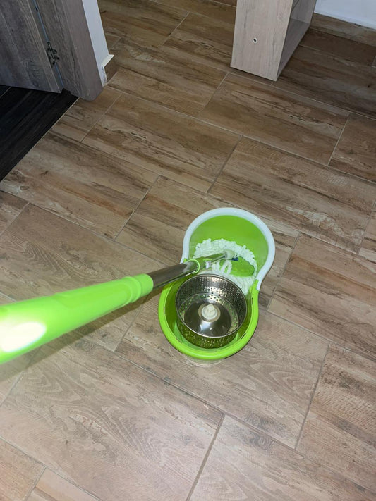Trapeador Giratorio 360 (repuesto GRATIS)