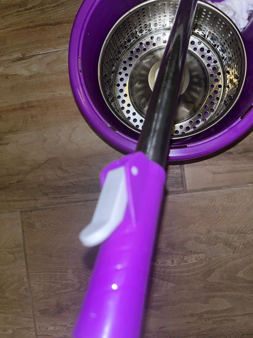 Trapeador Giratorio 360 (repuesto GRATIS)